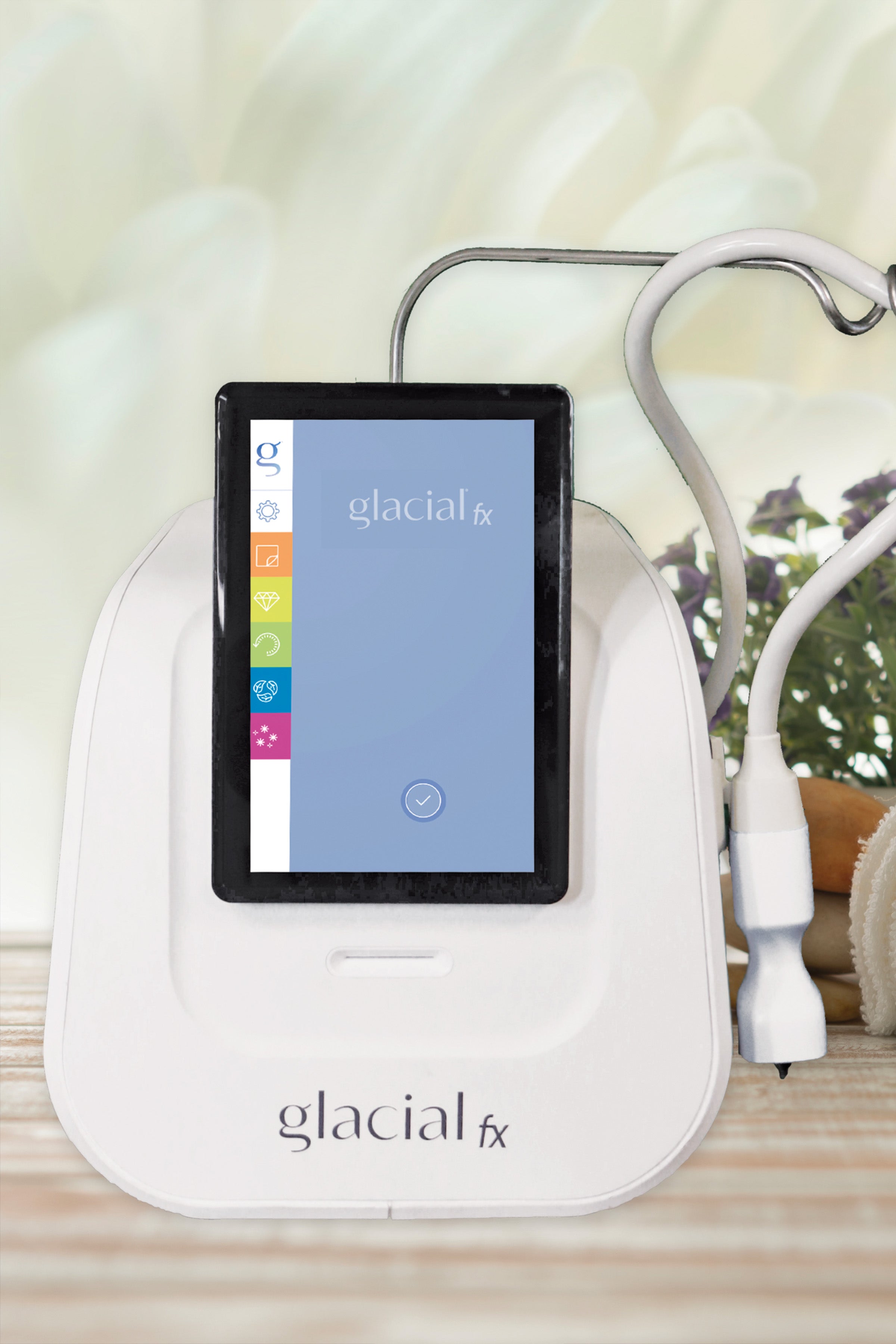 Dispositif Glacial Skin pour le soin des inflammations de la peau