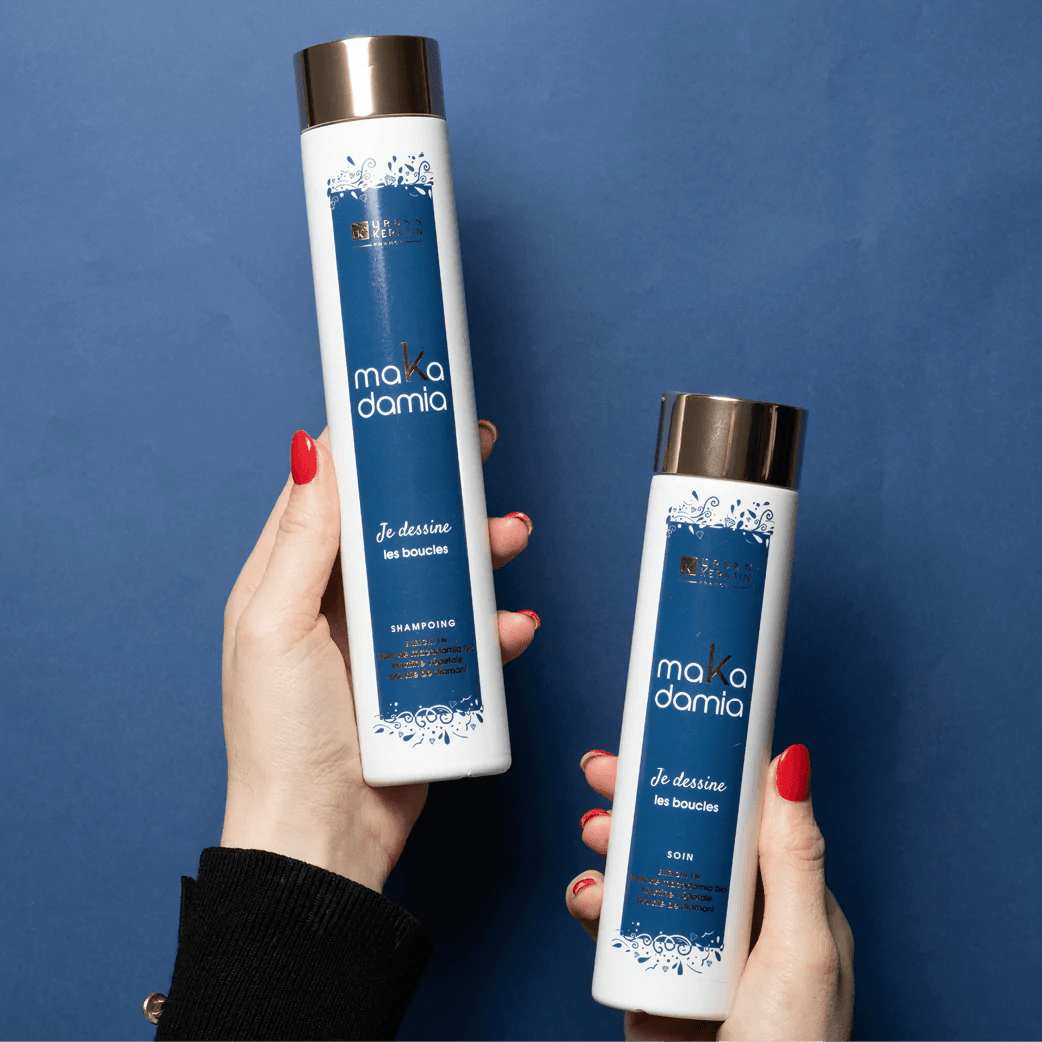 Je dessine : Soin cheveux bouclés - Urban Keratin | Carteb