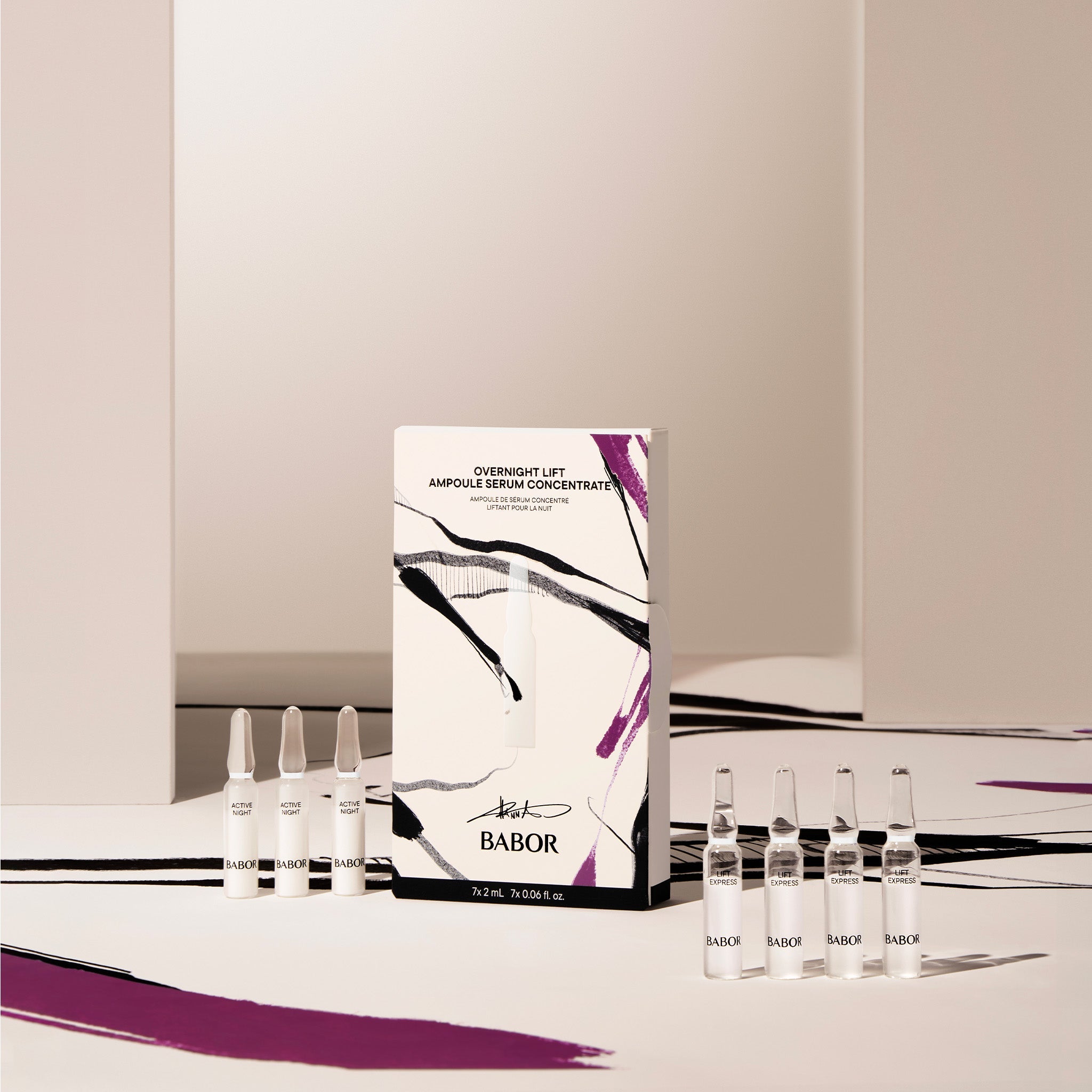 Ampoules : Overnight Lift Set Limited Edition - Babor | Carteb