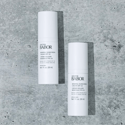 Crème solaire minérale SPF 30 - Babor | Carteb
