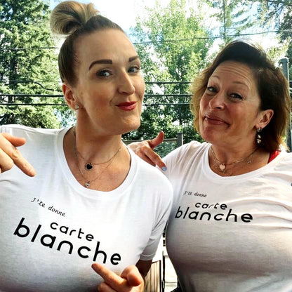 T-Shirt pour femme Carte Blanche